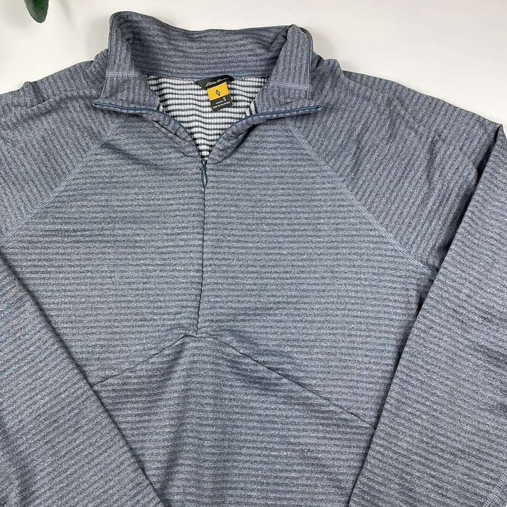 Eddie Bauer > Gray Pullover Sweatshirt Small - Picture 4 of 9